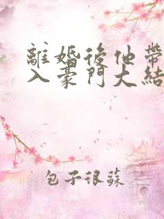 离婚后他带崽嫁入豪门大结局