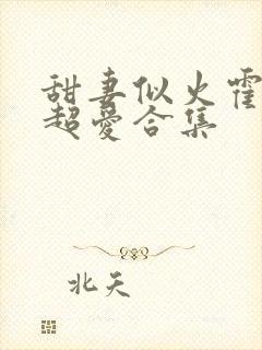 甜妻似火霍爷他超爱合集