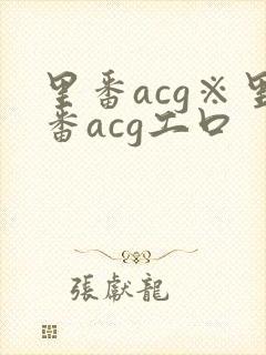 里番acg※里番acg工口