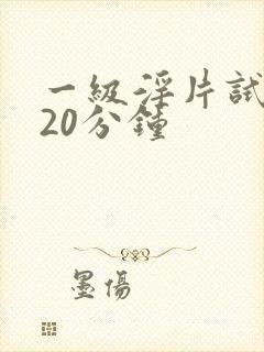 一级淫片试看120分钟