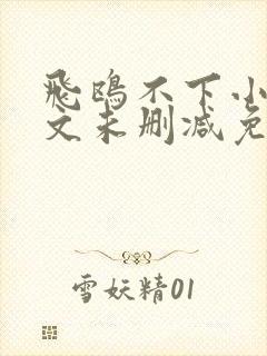 飞鸥不下小说全文未删减免费阅读