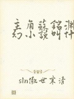 主角苏铭渊的玄幻小说叫什么