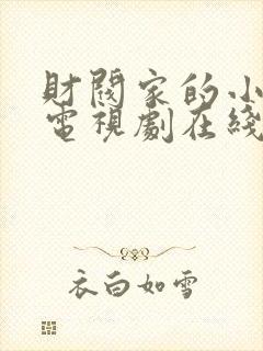 财阀家的小儿子电视剧在线播放