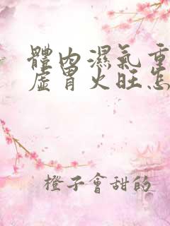 体内湿气重,脾虚胃火旺怎么办