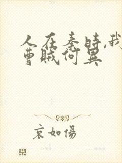 人在秦时,我与曹贼何异