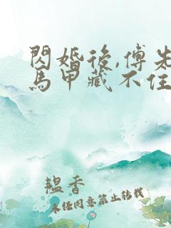 闪婚后,傅先生马甲藏不住了