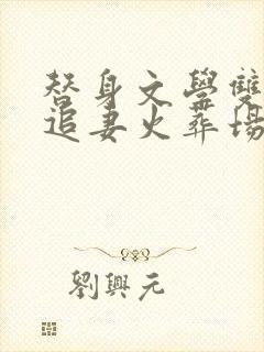 替身文学双男主追妻火葬场推荐