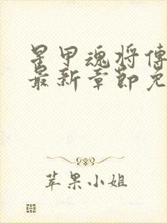 星甲魂将传漫画最新章节免费观看