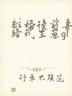 离婚后前妻求着给我生崽gl