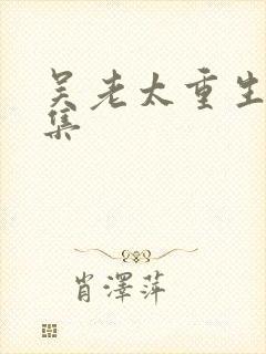 吴老太重生记全集