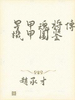 星甲魂将传所有机甲图鉴