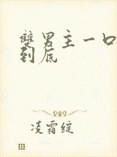 双男主一口气攻到底