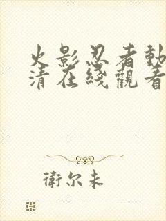 火影忍者动画高清在线观看