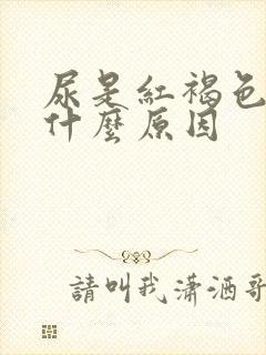 尿是红褐色的是什么原因