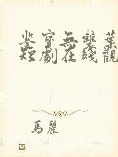 鉴宝无双叶无双短剧在线观看