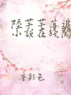 陆芊芊落追嘉措小说在线阅读