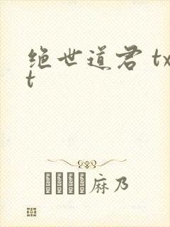 绝世道君 txt