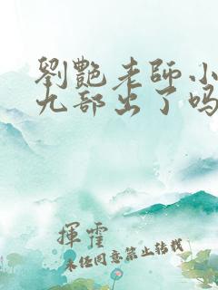 刘艳老师小说第九部出了吗