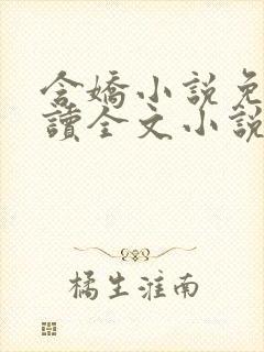 含娇小说免费阅读全文小说主人公