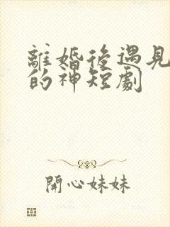 离婚后遇见心软的神短剧