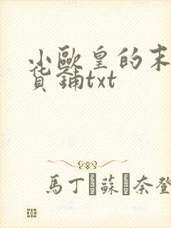 小欧皇的末日杂货铺txt