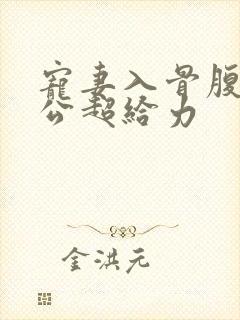 宠妻入骨腹黑老公超给力