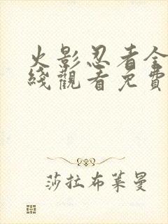 火影忍者全集在线观看免费完整版