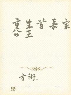 重生首长家的小公主