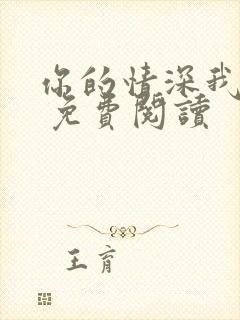 你的情深我不配 免费阅读