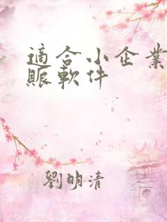 适合小企业的记账软件