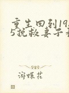 重生回到1985挽救妻子和女儿