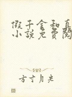 假千金和真少爷小说免费阅读