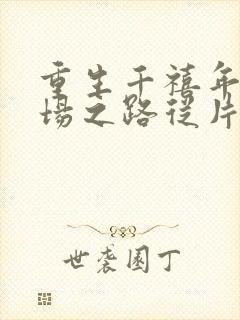 重生千禧年:官场之路从片警开始全文