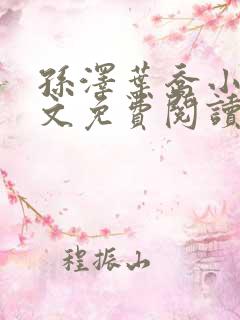 孙泽叶乔小说全文免费阅读最新章节