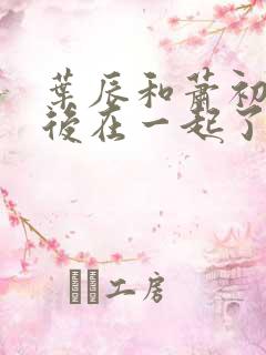 叶辰和萧初然最后在一起了吗