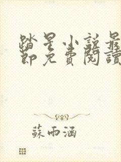 踏星小说最新章节免费阅读