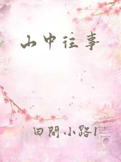 山中往事