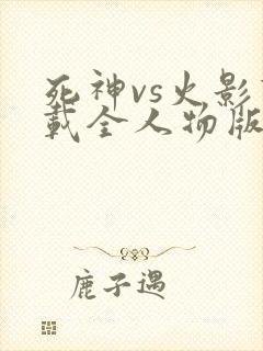 死神vs火影下载全人物版