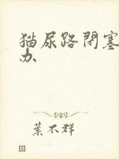 猫尿路闭塞怎么办