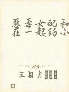 恶毒女配和男主在一起的小说