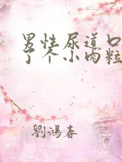 男性尿道口里长了个小肉粒