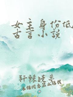 女主身份低微的古言小说