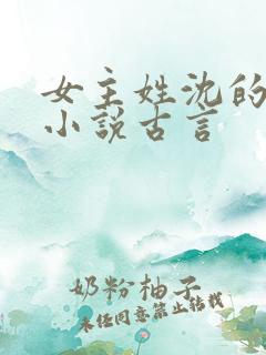 女主姓沈的重生小说古言