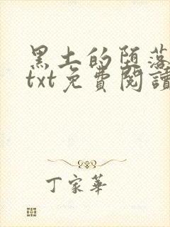黑土的堕落浮殇txt免费阅读