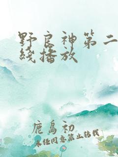 野良神第二季在线播放
