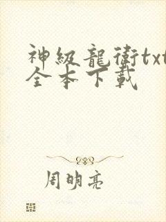 神级龙卫txt全本下载