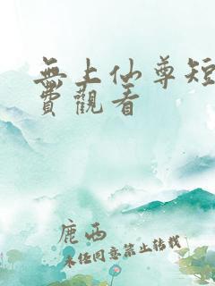 无上仙尊短剧免费观看