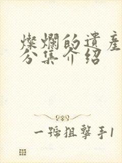 灿烂的遗产剧情分集介绍