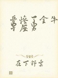 爱惨了金牛女的星座男