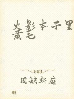 火影本子里最强黄毛